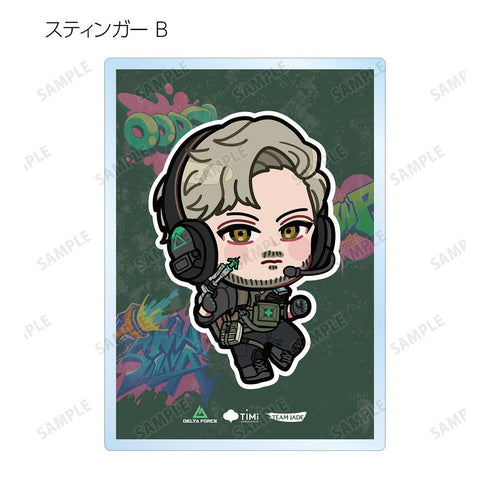 『Delta Force』トレーディングアクリルカード(単位/BOX)